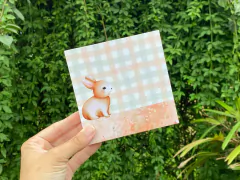 054 - Cartão com Bolso para Biscoito Bolacha Cookie Páscoa Personalizado - comprar online