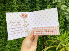024 - Cartão com Bolso para Biscoito Bolacha Cookie Páscoa 11,5 x 11,5 cm Personalizado - (cópia) - comprar online