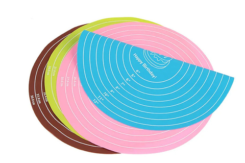 plancha de silicona circular