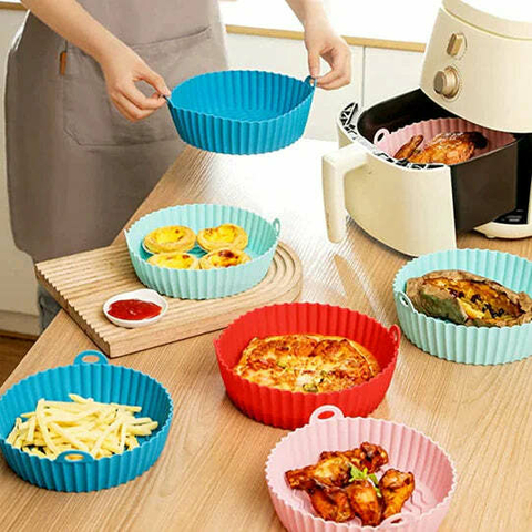 Bandeja de silicona para freidora de aire 17CM