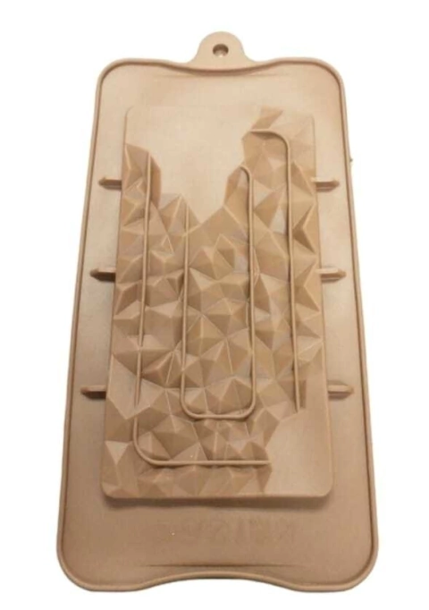 molde silicona tableta cristal