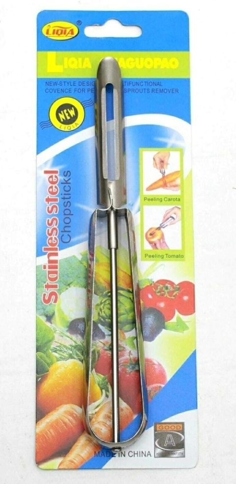 pelapapas de acero inoxidable