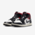 Tênis Air Jordan 1 Mid 'Black Sail Gym Red'