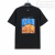 Camiseta Travis Scott Stickman Print Short Sleeves na internet
