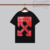 Camiseta Off-White Classic X 'Chalk Red/Blue' - Chachou Store- Referência em produtos de qualidade e preço justo