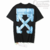 Camiseta Off-White Classic X 'Chalk Red/Blue' - Chachou Store- Referência em produtos de qualidade e preço justo