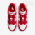 Tênis Dunk Low SP "University Red" na internet