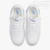 Tênis Nike Air Force 1 Fontanka 'Pearl White University Red' na internet