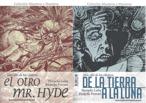 El Otro Mr. Hyde + De la Tierra a la Luna (flipbook)