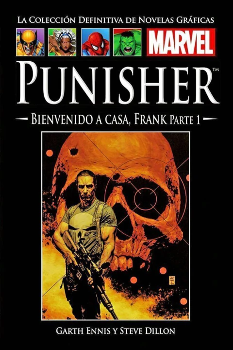 Coleccion Definitiva Marvel Vol 16-17 Punisher: Bienvenido A Casa, Frank - Completo - comprar online