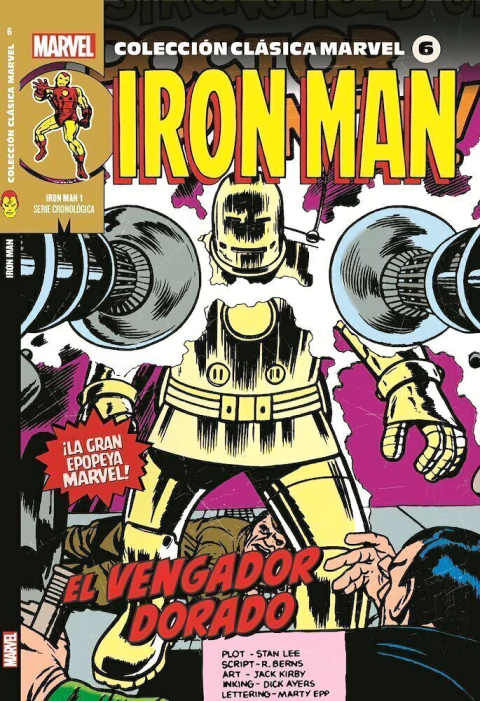 Colección Clásica Marvel Vol 06 Iron Man 1: El Vengador Dorado - comprar online