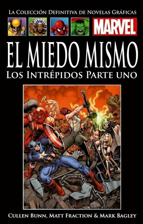 Coleccion Definitiva Marvel Vol 76-77 El Miedo Mismo: Los Intrépidos (Completo) - comprar online