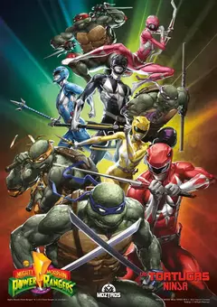 Mighty Morphin Power Rangers / Las Tortugas Ninja - FANSCHOICECOMICS