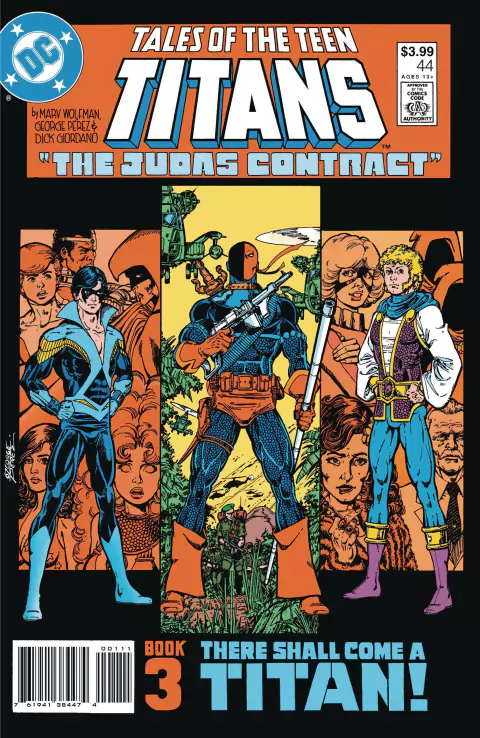 Tales of the Teen Titans (1984) 44 Facsimile - First Nightwing