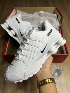 NIKE SHOX NZ BRANCO IMPORTADO