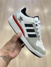 ADIDAS FORUM PRETO VERMELHO CINZA - comprar online