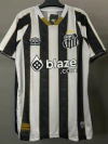 CAMISA SANTOS PRETA/BRANCA