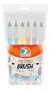 MARCADOR EZCO BRUSH PUNTA PINCEL PASTEL X 6U.