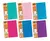 CUADERNO 21X27 RIDEO LINE PASTEL CUADRICULADO X1U
