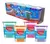 SET JUEGO MASA PLASTILINA MAPED 4 COLORES POTES 114 GRS