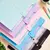 CARPETA ACORDEON A4 CON 5 DIVISIONES PASTEL POLIBRAS