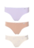 Kit 3 Calcinhas DelRio Biquini em Cotton 51364 - Mega Santo Antônio