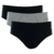 Kit 3 Cuecas Slip Elástico Embutido Mash 01020 - comprar online