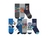 KIT 3 PARES MEIA SELENE INFANTIL MASCULINO CANO MEDIO 2451M - Mega Santo Antônio
