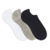 KIT 3 PARES MEIA SELENE SAPATILHA ESPORTIVA 39 A 43 8065