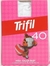 KIT 2 MEIAS CALÇA TRIFIL BEBÊ FIO 40 BRANCO E ROSA 6987 - Mega Santo Antônio