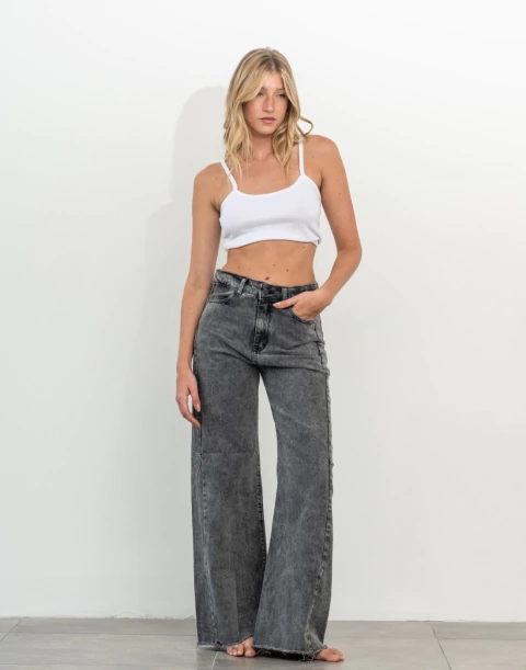 Jean Tokio Dark Grey - comprar online