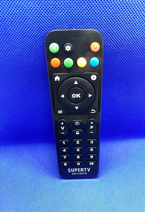 Controle Remoto Para Receptor Supertv SKY-9078 / FBG-9078 / LE-7118
