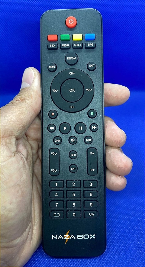 Controle Remoto 100% Original Receptor Nazabox Cable+