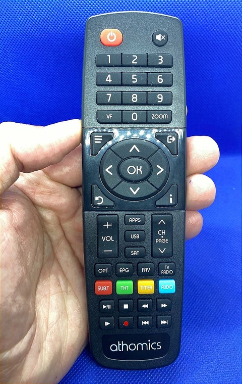 Controle Remoto 100% Original Para Receptor Athomics