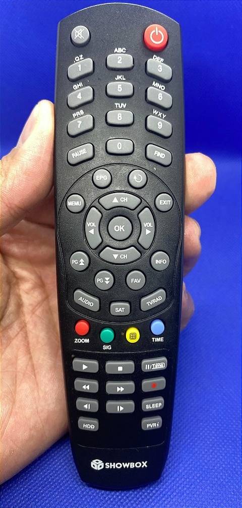 Controle Remoto 100% Original Para Receptor Showbox Premium