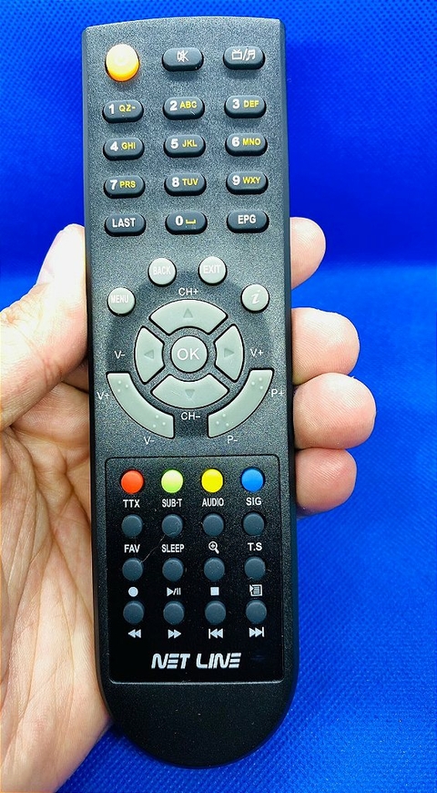 Controle Remoto 100% Original Receptor NetLine X95 HD Premium / X45N / X65 Plus / X99 HD / X100 Smart HD