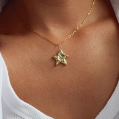 COLAR ESTRELA OURO na internet