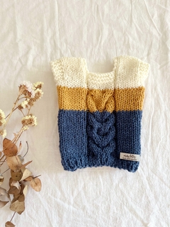 Chaleco Tejido Navy