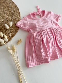vestido rosa Nélida - comprar online