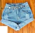 Short jeans cinto corrente x - comprar online