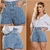 Short jeans shine glam - comprar online