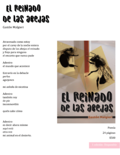 El reinado de las abejas, Gastón Malgieri