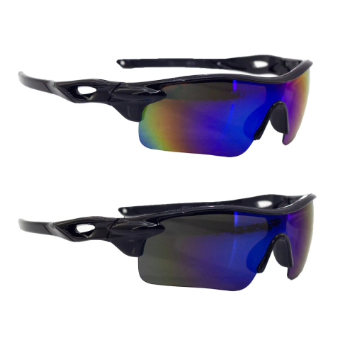 Lentes Deportivo Ciclismo Marco Negro Uv 400 1013