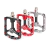 Pedales Aluminio Plataforma c/pines Ultraligero Eje Carbono MTB BMX Promend PD-M58C - comprar online