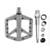 Pedales Plataforma Promend PD-M42 Nylon Rulemanes Pines Intercambiables - comprar online