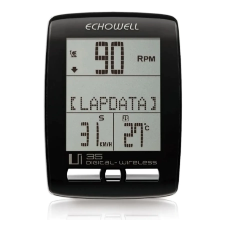 Ciclocomputador Echowell Ui 35 Digital Inalambrico Cadencia