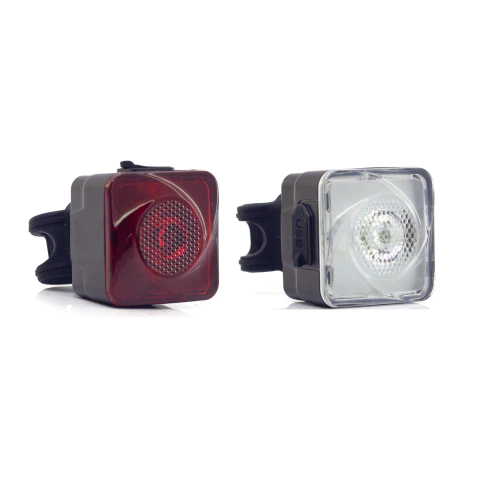 Kit Luces Delantera Y Trasera Twooc 20L 6 Modos Usb