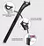 Vela Portasilla Carbono Toseek TSP-C21 31,6mm X 400mm Offset 20mm en internet