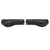 Puños Ergonomicos Promend GR-502G Gel Doble Lock On Simil Cuero - comprar online