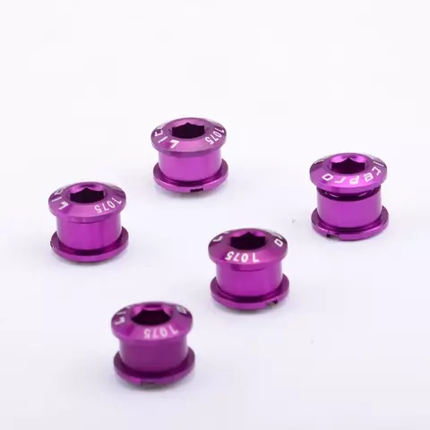 Kit de 5 Tornillos Para Monoplato M8 Litepro Aluminio 7075 - Bicicleteria Sin Limite 